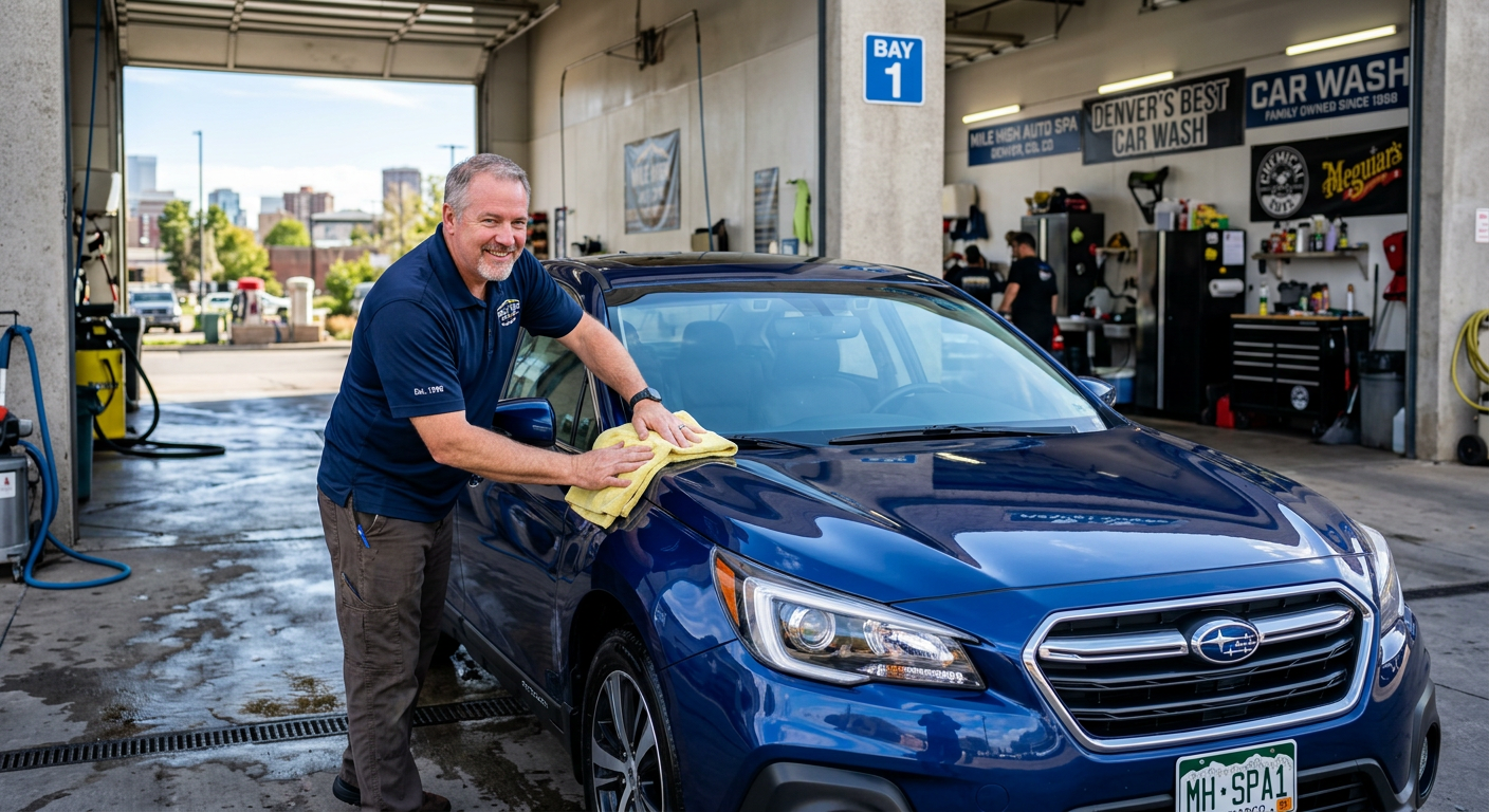 Hand-washed shine for drivers who notice the details