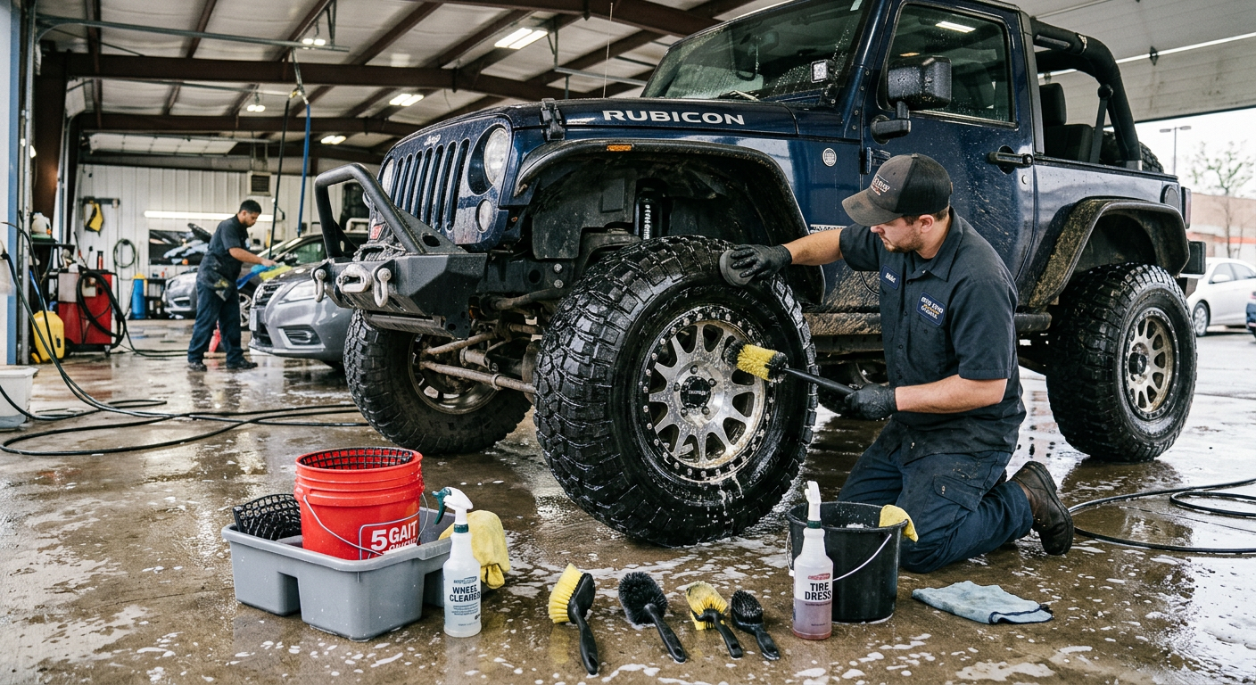 Wheel and Tire Detailing